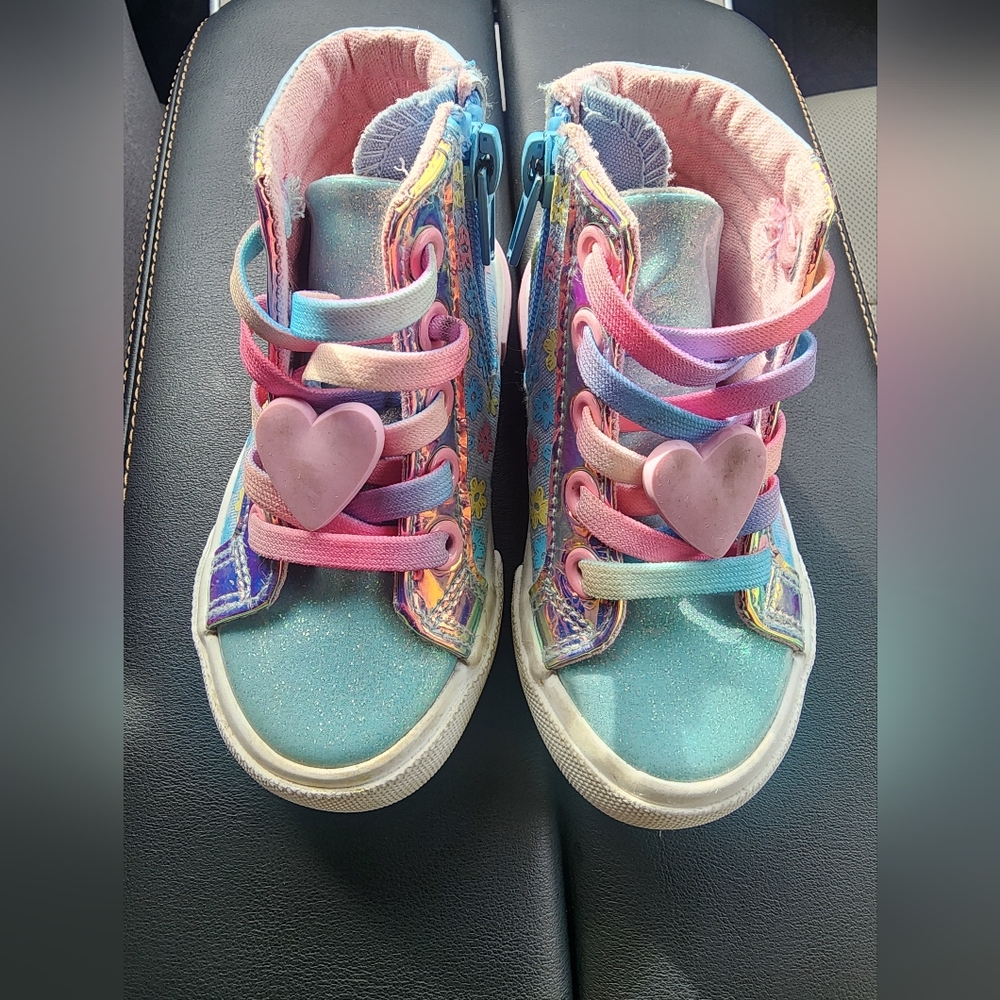 Bluey Hightop Sneakers, Toddler Girls Size 6